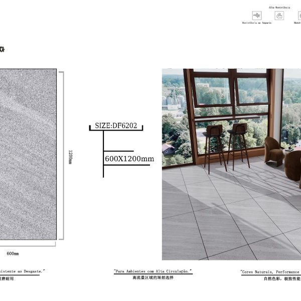 Mosaico 60×120 cm W.E TILES DF6202