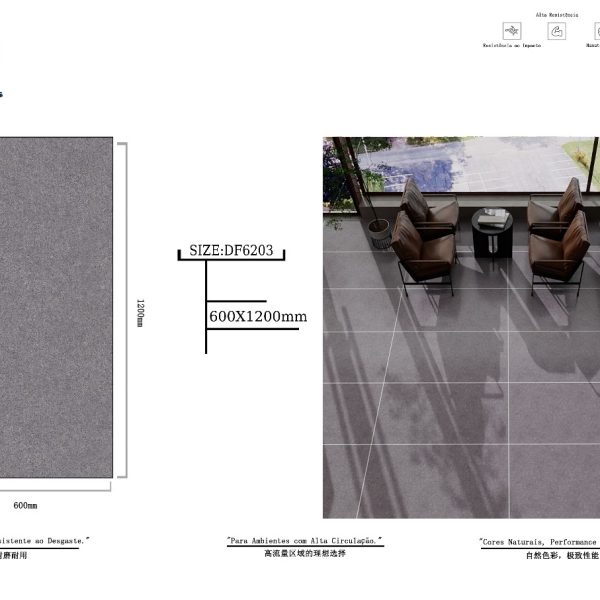 Mosaico 60×120 cm W.E TILES DF6203