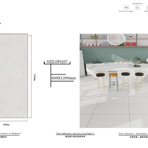 Mosaico 60×120 cm W.E TILES DF6207