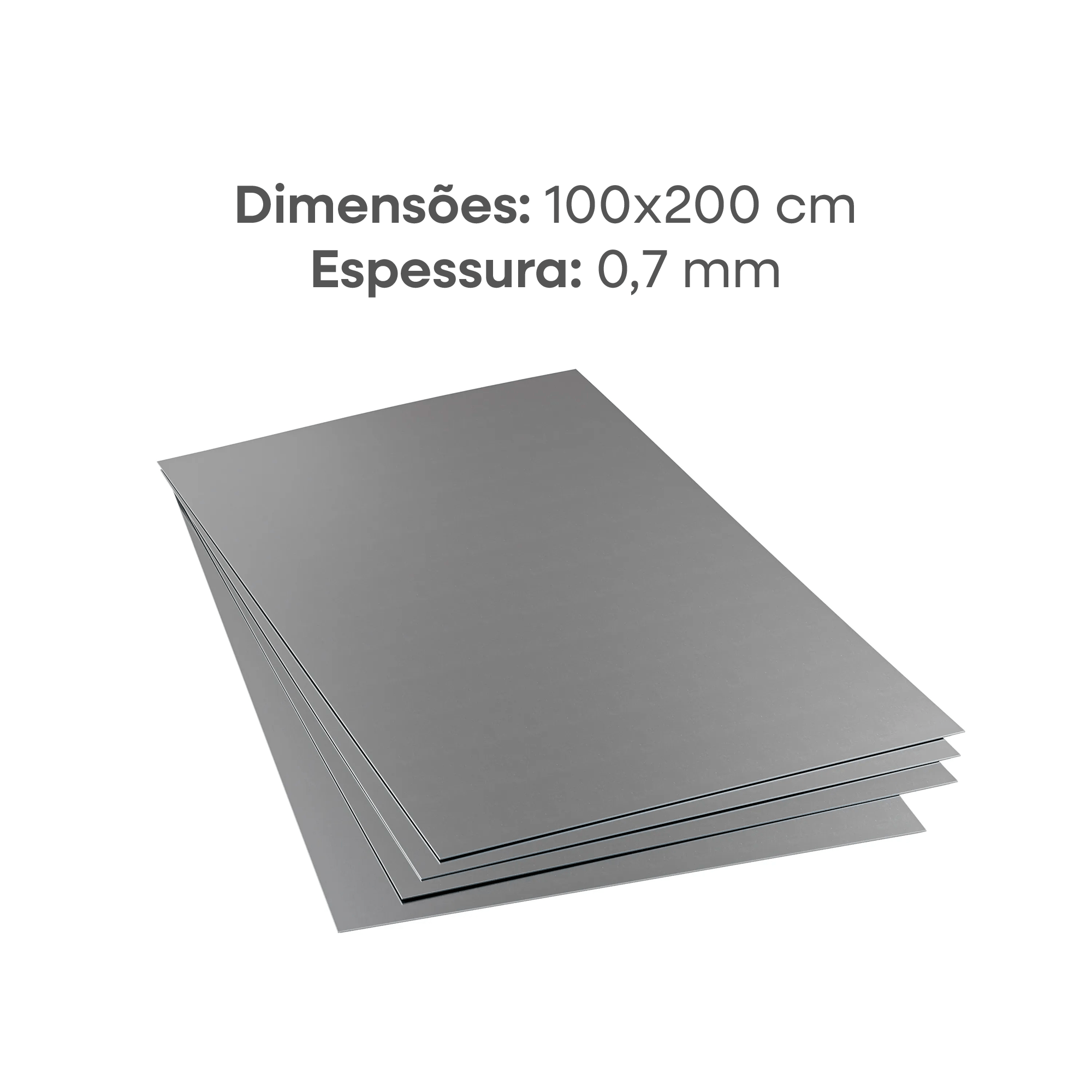 CHAPA LISA 2M 0.7 CHAPA LISA 2M 0.7